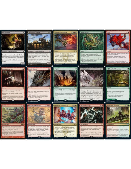 Baraja de Sacrificio Jund Ziatora - 100 Cartas EDH - MTG Baraja de Sacrificio Jund Ziatora - 100 Cartas EDH - MTG
