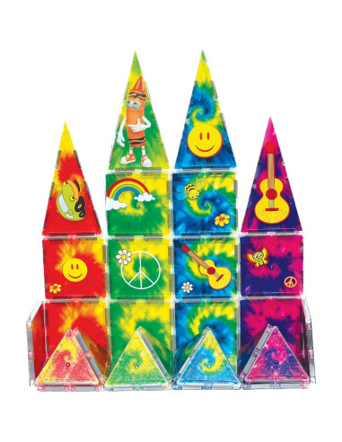 Set de Azulejos Magnéticos Crayola Tie-Die 40 Piezas