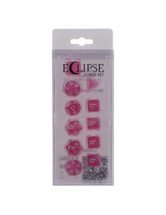 Juego de Dados Eclipse 11 Ultra PRO - Rosa Brillante