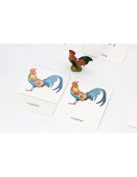 12 Piezas Réplicas Animales de Granja Montessori 1.45 kg 12 Piezas Réplicas Animales de Granja Montessori 1.45 kg