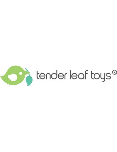 Rompecabezas Táctil Animales Tender Leaf Toys - 5 Piezas 21x21cm