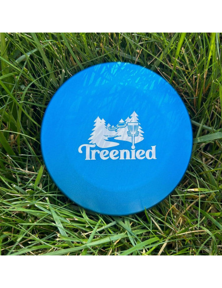 Marcador de Disco de Golf Treenied Mini de Aluminio Azul Marcador de Disco de Golf Treenied Mini de Aluminio Azul