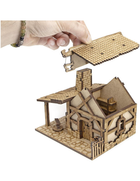 Terreno Modular D&D TowerRex Smithy 13x10.5x10.7cm Terreno Modular D&D TowerRex Smithy 13x10.5x10.7cm