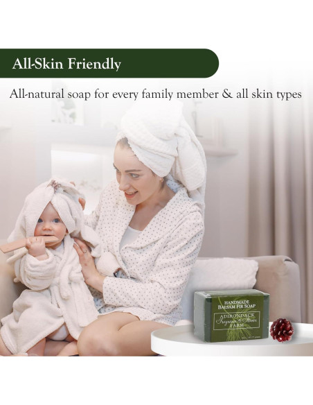 Jabón Natural Vegano ADK de Balsamo 113.4 g - Hidratante Piel Sensible Jabón Natural Vegano ADK de Balsamo 113.4 g - Hidratante Piel Sensible