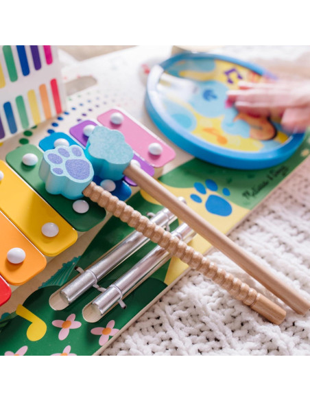 Tablero de Música de Madera Melissa & Doug con 5 Instrumentos Tablero de Música de Madera Melissa & Doug con 5 Instrumentos