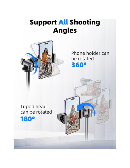 Trípode Extensible Kaiess para Teléfono 157 cm con Control Remoto Trípode Extensible Kaiess para Teléfono 157 cm con Control Remoto