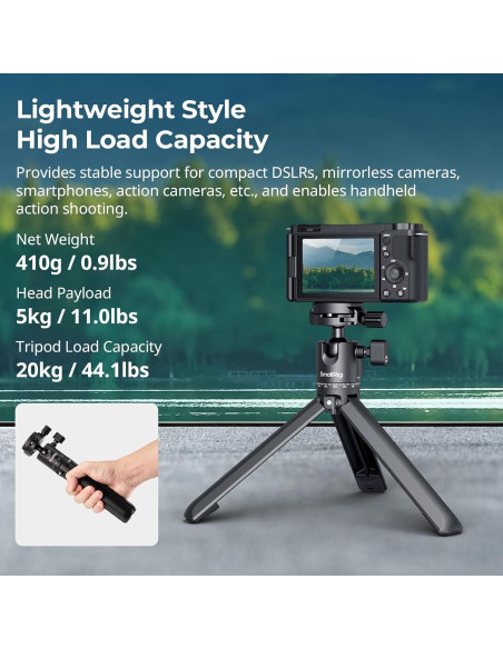 Trípode Compacto SmallRig 4630 para DSLR y Smartphone Trípode Compacto SmallRig 4630 para DSLR y Smartphone