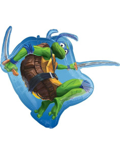 Paquete de Globos TMNT Anagram 5to Cumpleaños Decoración 2