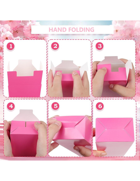 Paquete de 18 Cajas de Fiesta Rosadas EGEN con Ventana Paquete de 18 Cajas de Fiesta Rosadas EGEN con Ventana