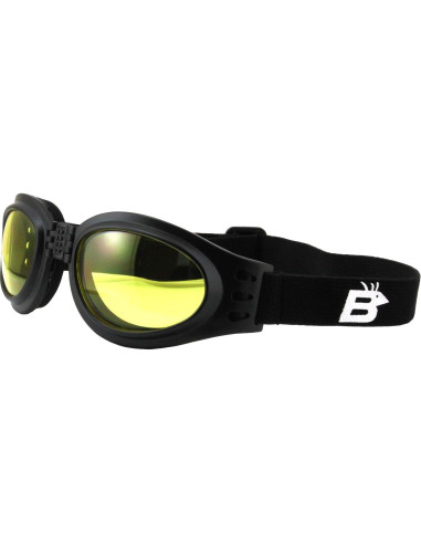 Gafas de Motocicleta Birdz Parrot 2 Pares Ahumadas y Amarillas