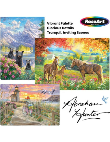 Rompecabezas 500 Piezas RoseArt Conejitos del Huerto