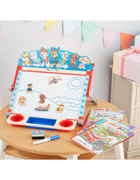 Libro de Pegatinas Reutilizables PAW Patrol Melissa & Doug 5 Escenas Libro de Pegatinas Reutilizables PAW Patrol Melissa & Doug 5 Escenas