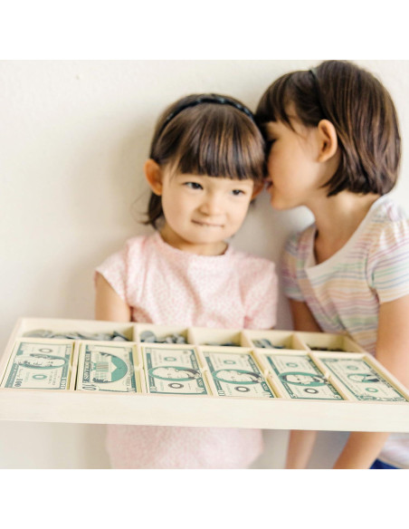 Juego de Dinero Melissa & Doug - 300 Billetes y 250 Monedas Juego de Dinero Melissa & Doug - 300 Billetes y 250 Monedas