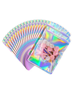 Bolsas Holográficas Transparentes FUNFERY 10.16x15.24cm 50 Unidades