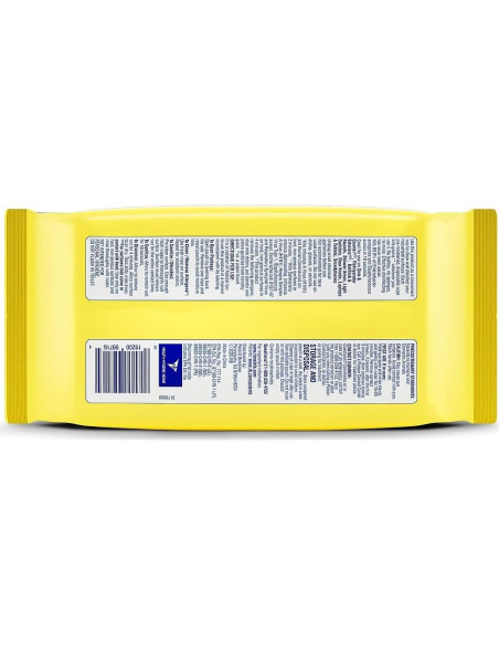 Toallitas Desinfectantes Lysol 80 Unidades Flor de Limón Toallitas Desinfectantes Lysol 80 Unidades Flor de Limón