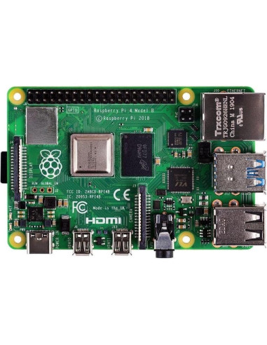 Raspberry Pi 4 Modelo B 8GB, WiFi, Bluetooth, USB 3.0