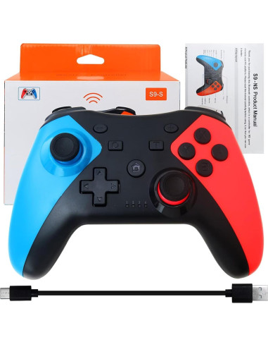 Controlador Pro Inalámbrico Nintendo Switch Joypad 20 Funciones