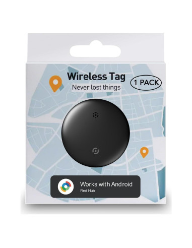 Etiqueta de Rastreo Inteligente Midlocater para Android, Negro
