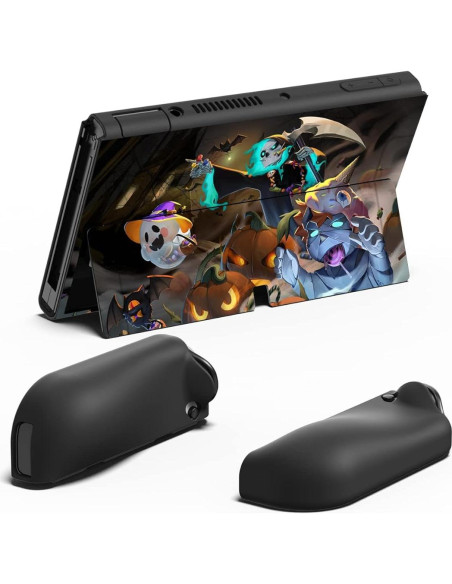 Funda Protectora PlayVital para Nintendo Switch OLED - Halloween Funda Protectora PlayVital para Nintendo Switch OLED - Halloween