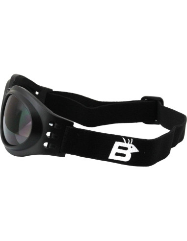 Gafas de Motocicleta Plegables Birdz con Lentes Ahumados y Morados