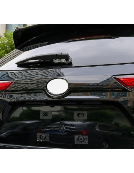 Placa de Protección de Rejilla para Toyota Highlander 2021-2025 - ABS Negro Placa de Protección de Rejilla para Toyota Highlander 2021-2025 - ABS Negro