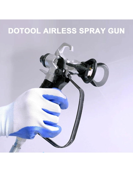 Kit Pistola Pulverización Sin Aire Dotool RP821 5 Puntas 10 Filtros Kit Pistola Pulverización Sin Aire Dotool RP821 5 Puntas 10 Filtros