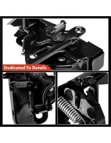 Cerradura de Capó Frontal A-Premium para Toyota Camry 2015-2017 Cerradura de Capó Frontal A-Premium para Toyota Camry 2015-2017