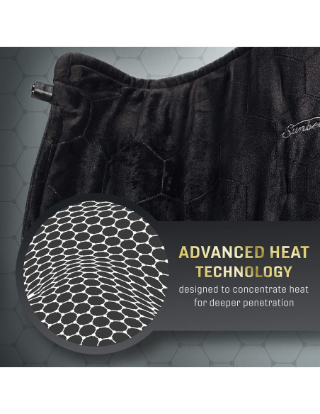 Almohadilla Térmica King-Size Sunbeam AdvancedHeat 30x61cm Almohadilla Térmica King-Size Sunbeam AdvancedHeat 30x61cm