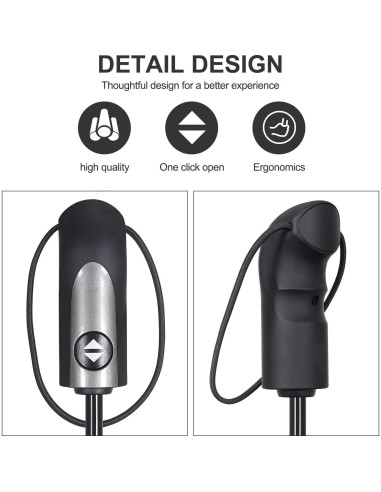 Paraguas Plegable Grande Doubwell 137 cm Auto Abre Cierra