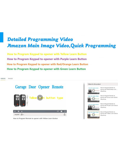 Control Remoto Universal para Puertas de Garaje LongCtrl 890MAX