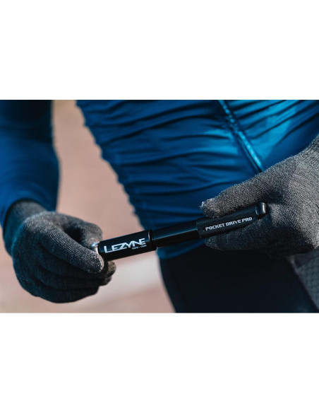 Bomba de Mano LEZYNE Pocket Drive Pro 14cm Alta Presión 160 PSI Bomba de Mano LEZYNE Pocket Drive Pro 14cm Alta Presión 160 PSI