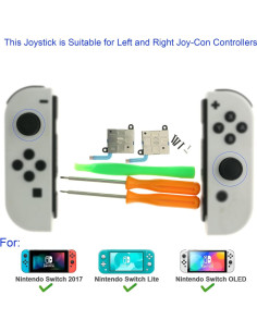 Kit de Reparación Joystick Joy-Con TRADOCK para Nintendo Switch 2