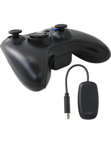 Controlador Inalámbrico USonline911 para Xbox 360 y PC - Negro
