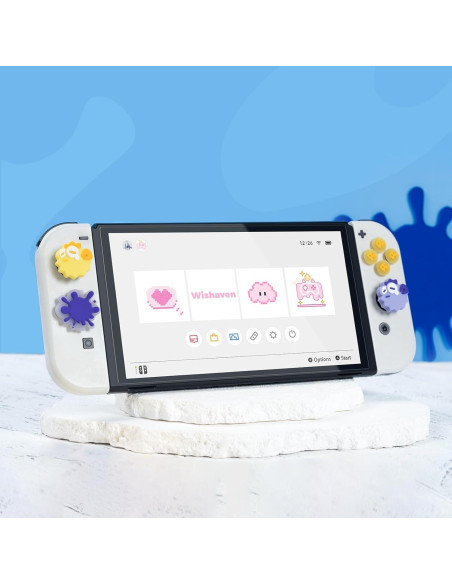 Tapa de Joystick WISHAVEN para Nintendo Switch - Set Pez Globo Tapa de Joystick WISHAVEN para Nintendo Switch - Set Pez Globo