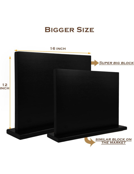 Soporte Magnético para Cuchillos Resafy 38x28 cm Acacia Negra Soporte Magnético para Cuchillos Resafy 38x28 cm Acacia Negra