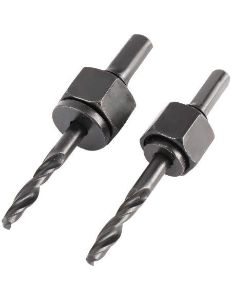 Kit de Sierras de Agujeros 17 Piezas 8MILELAKE Acero al Carbono Kit de Sierras de Agujeros 17 Piezas 8MILELAKE Acero al Carbono