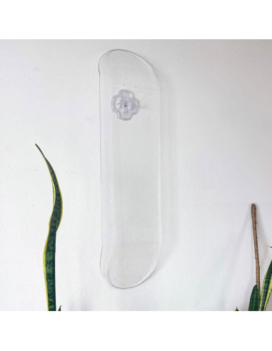 Soporte para Tabla de Skate Hella Hangers - Transparente, Flotante