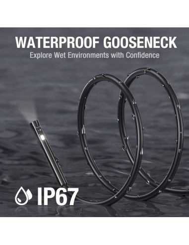 Cámara de Inspección Doble Lente Teslong NTS500B 5mm 1.52m