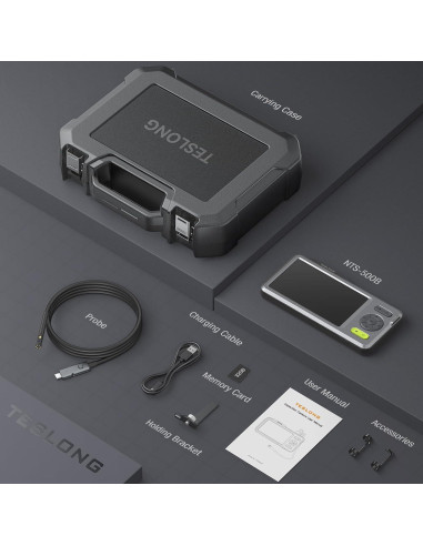 Cámara de Inspección Doble Lente Teslong NTS500B 5mm 1.52m