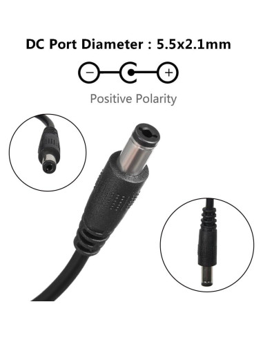 Adaptador de corriente 12V 1A Signcomplex para tiras LED