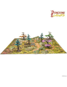 Dungeons & Lasers Bosques Élficos - 34 Piezas RPG Sin Pintar 2