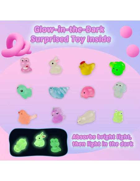 Set de 12 Bombas de Baño DOVIPE con Juguete Brillante Set de 12 Bombas de Baño DOVIPE con Juguete Brillante