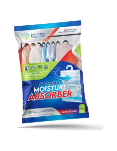Paquete de 16 Bolsas Absorbentes de Humedad ECO LIVING