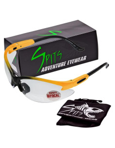 Gafas de Seguridad Bifocales Cougar 1.50 UV400 Amarillo