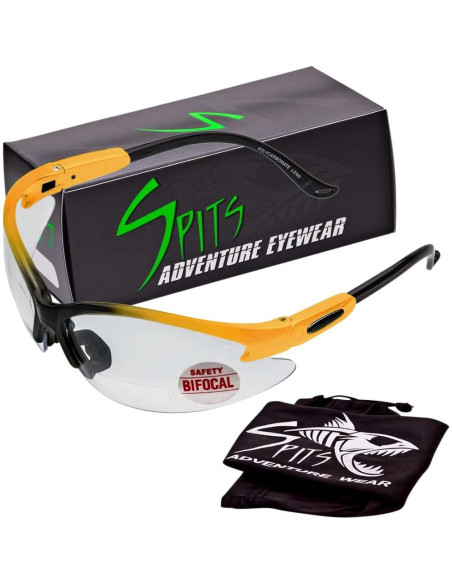 Gafas de Seguridad Bifocales Cougar 1.50 UV400 Amarillo Gafas de Seguridad Bifocales Cougar 1.50 UV400 Amarillo