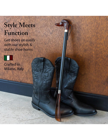 Calzador Premium FootFitter 58.42 cm Acero Inoxidable Italia Calzador Premium FootFitter 58.42 cm Acero Inoxidable Italia