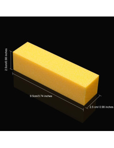 Paquete de 12 Bloques de Pulido de Uñas Senkary 4 Lados 2