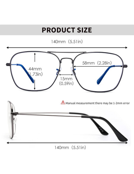 Gafas bloqueadoras de luz azul JM fotocromáticas para adultos Gafas bloqueadoras de luz azul JM fotocromáticas para adultos