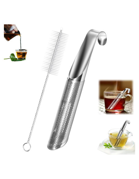 Infusor de Té de Acero Inoxidable DSXHXXKG - Colador para Hojas Sueltas Infusor de Té de Acero Inoxidable DSXHXXKG - Colador para Hojas Sueltas