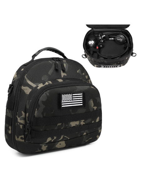 Bolsa de Regulador de Buceo SLINRKE Camuflaje 4 Compartimentos Bolsa de Regulador de Buceo SLINRKE Camuflaje 4 Compartimentos